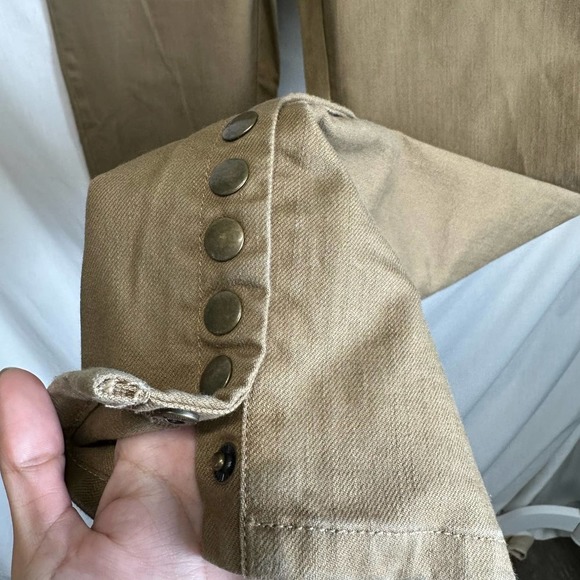 Soft Surroundings Metro Ankle Pull On Pants Women’s Small Brown Elastic Waist - Picture 6 of 7